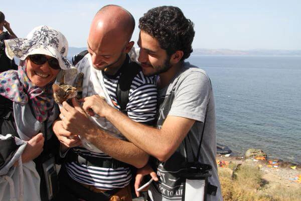 Syrische Flüchtlinge und ihre Haustiere