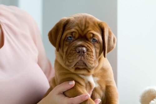 Bordeaux Dogge Welpe