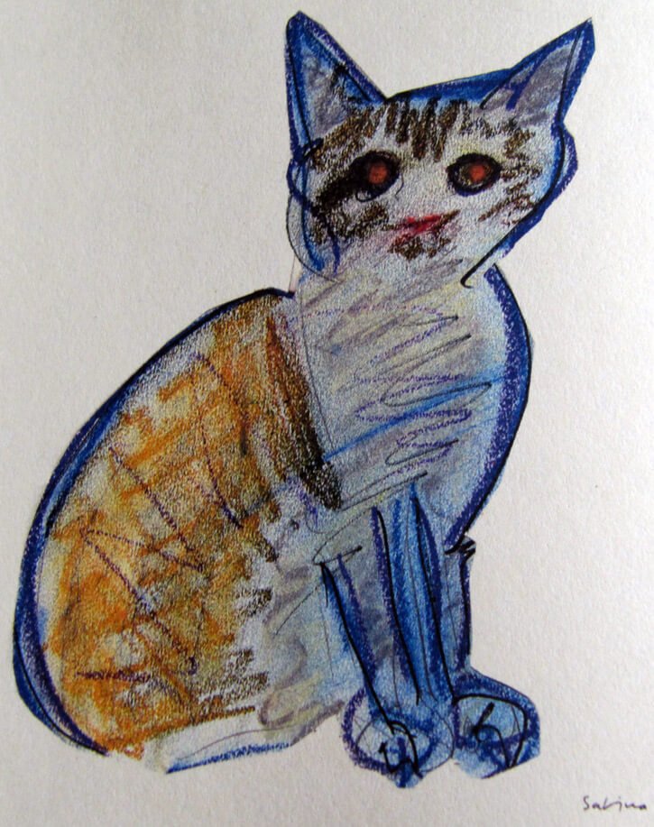 Katzen Gemälde