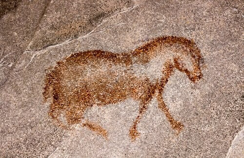 Pferd-Malerei