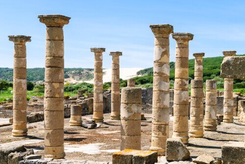 Reste einer römischen Stadt