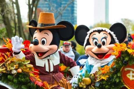 Das Firmenmaskottchen Mickey